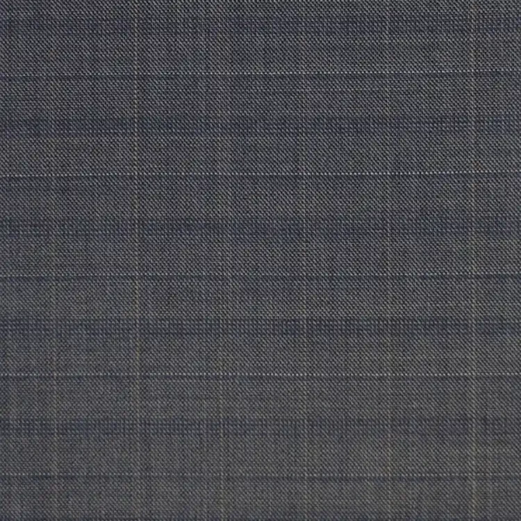 Taupe Gray with Gold Check