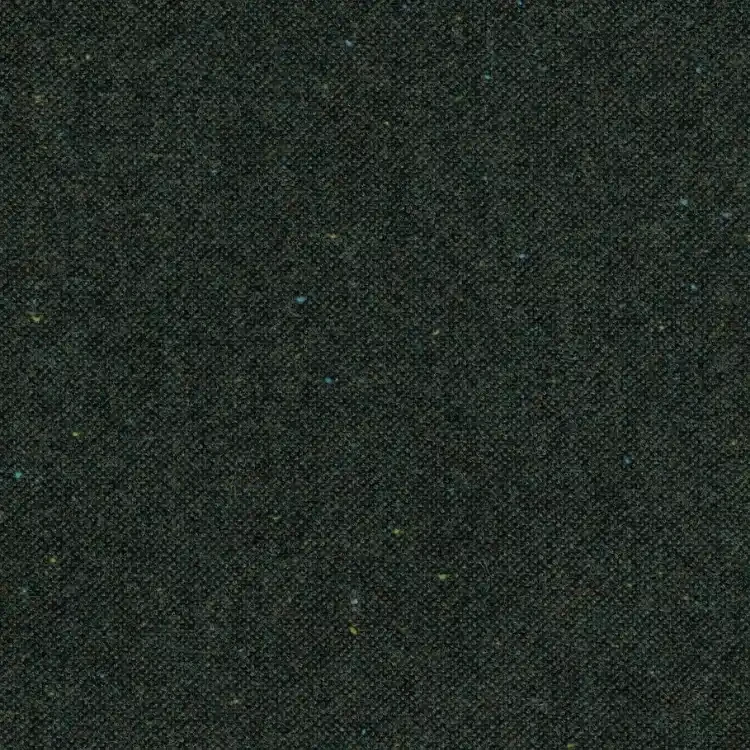Dark Green Birdseye Tweed