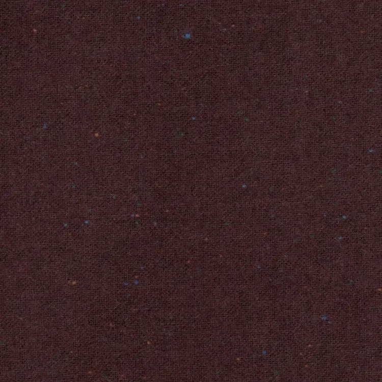 Burgundy Birdseye Tweed
