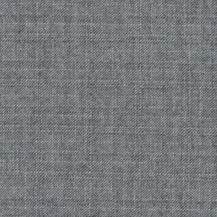 Silver Gray Plain Tweed Fabric