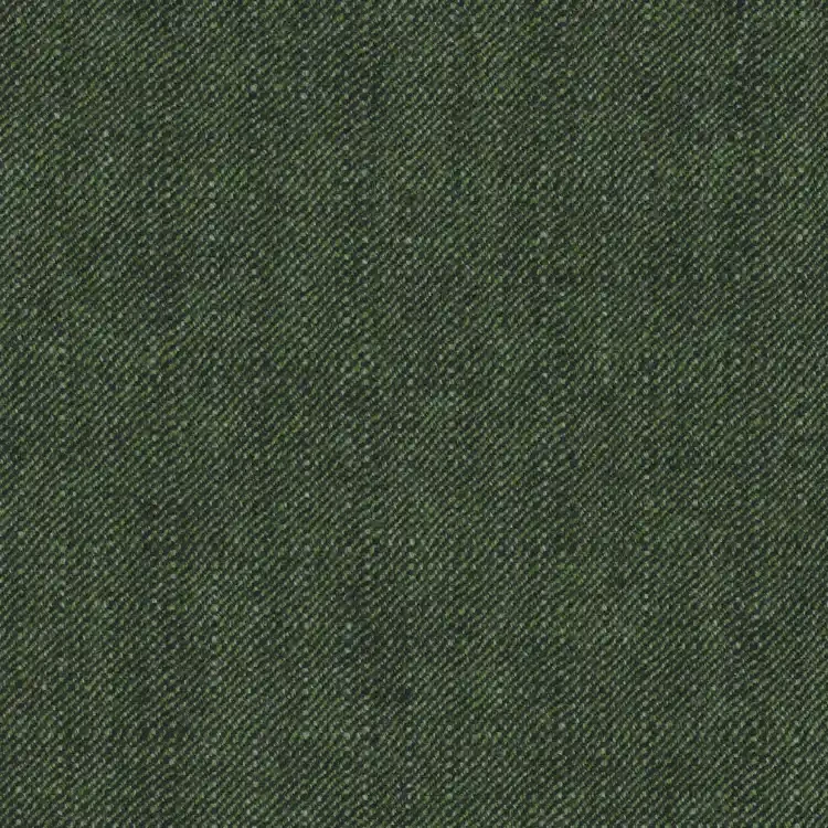 Basil Green Plain Tweed Fabric