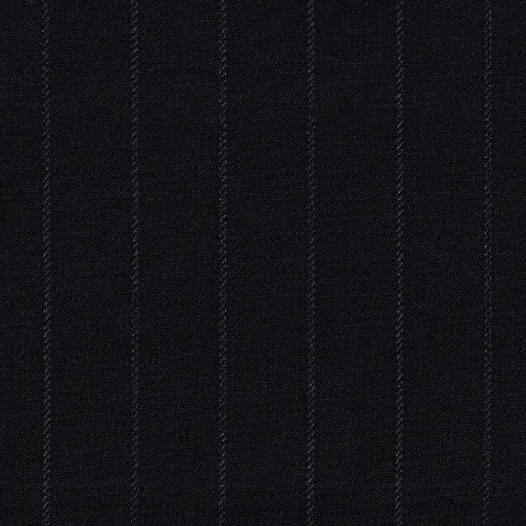Charcoal Gray Chalk Stripe