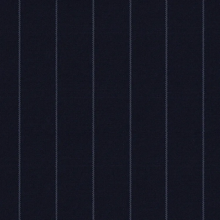 Navy Chalk Stripe