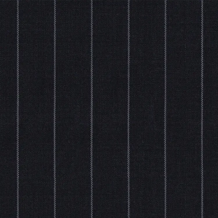 Dark Gray Chalk Stripe