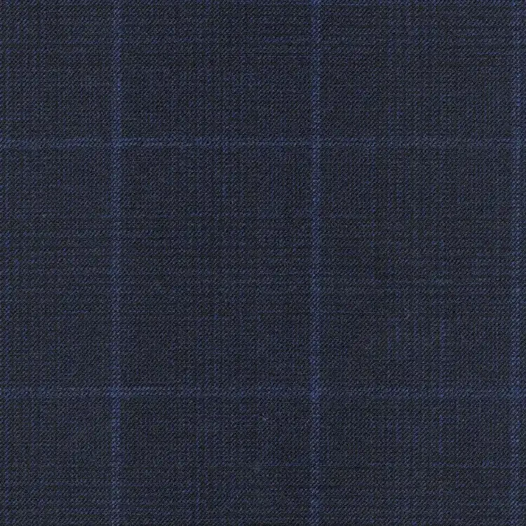 Midnight Blue with Blue Check