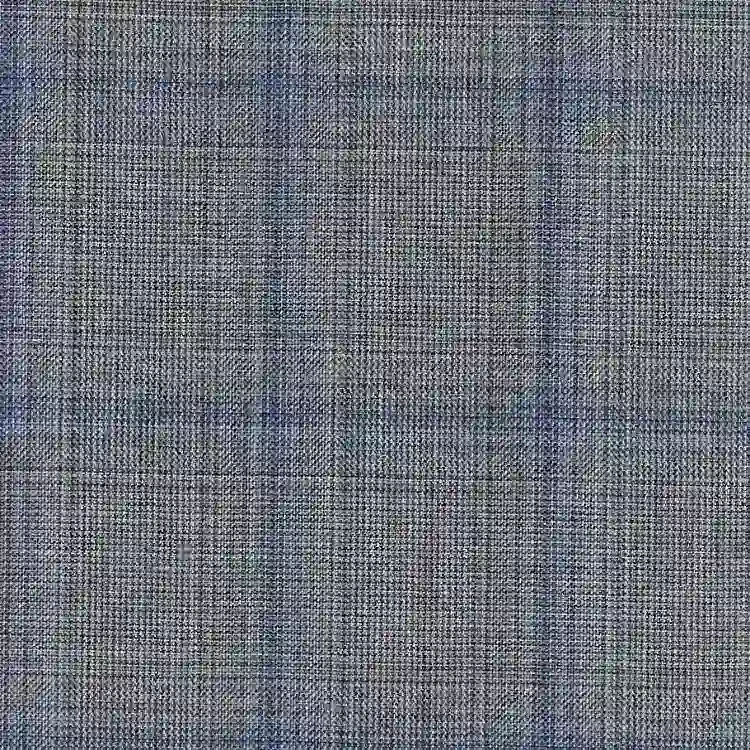Light Gray with Navy Check