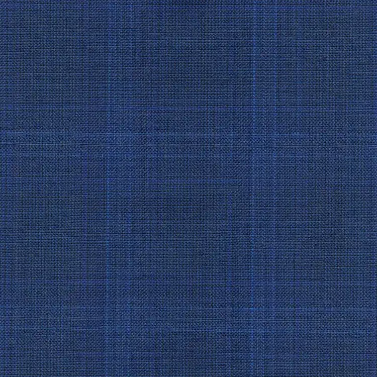 Royal Blue with Light Blue Check