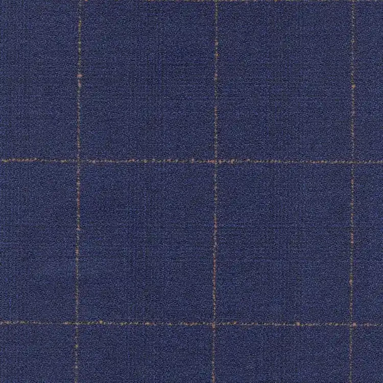 Navy with Bronze Check