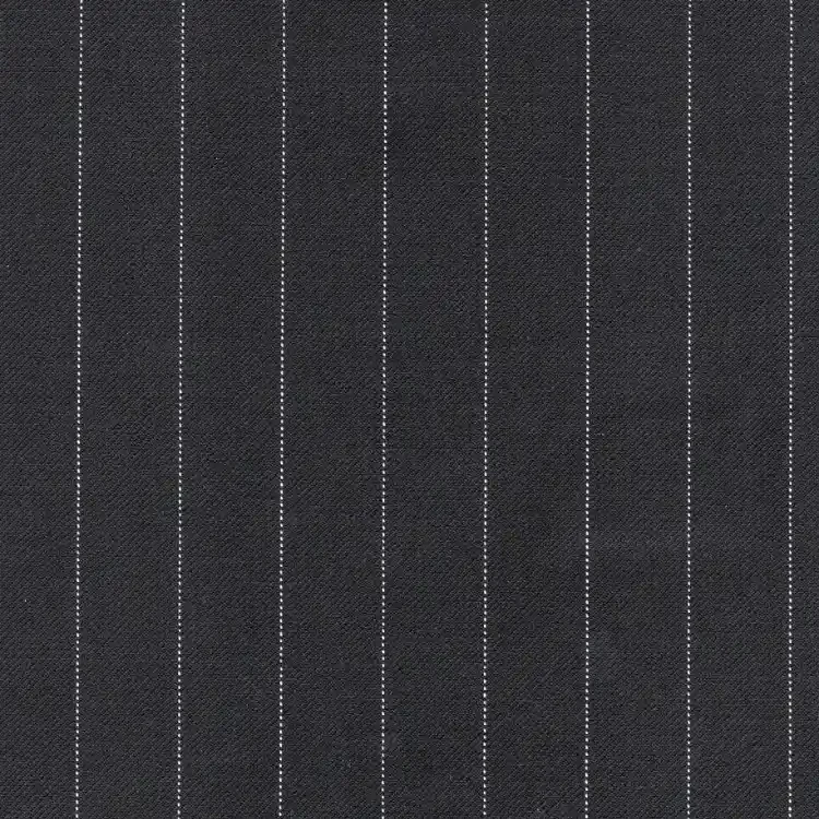 Black with White Stripe