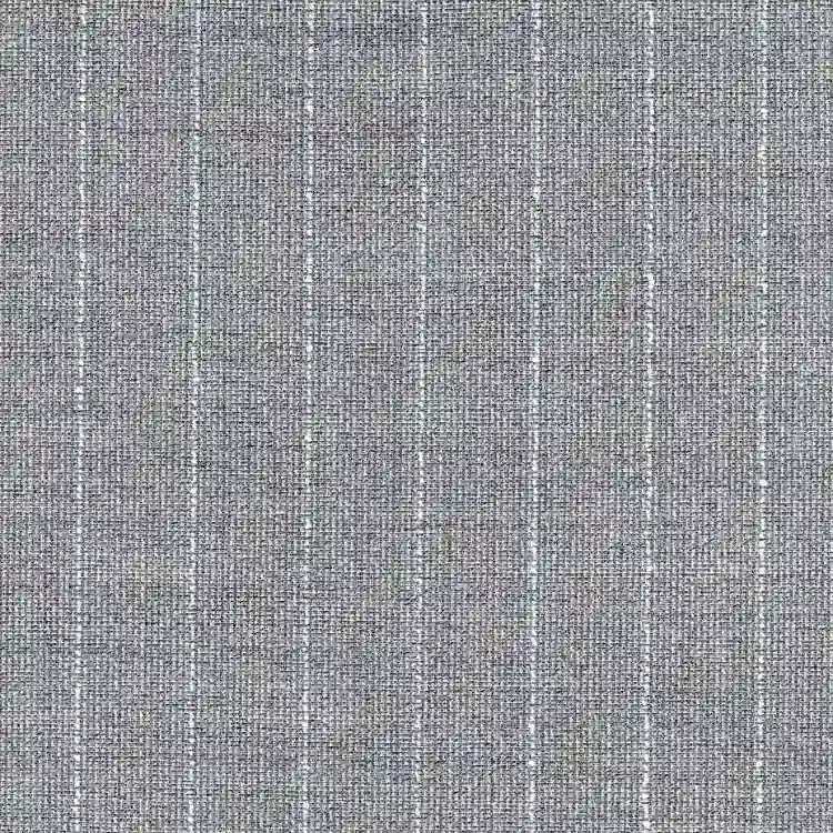 Silver Gray with White Stripe