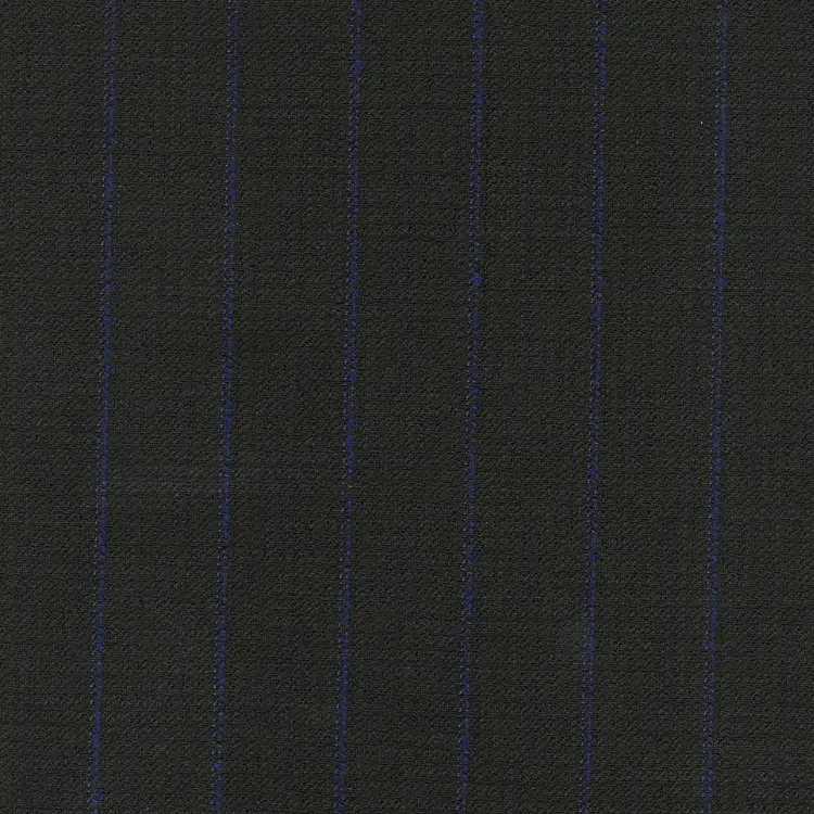 Dark Brown with Blue Stripe