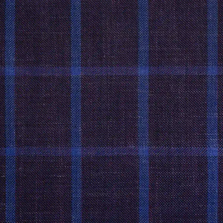 Purple and Cobalt Windowpane