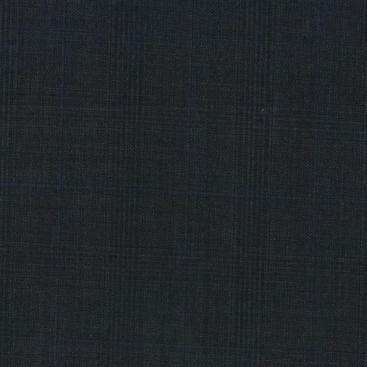Dark Gray with Blue Check