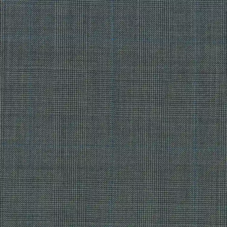 Light Gray with Blue Check