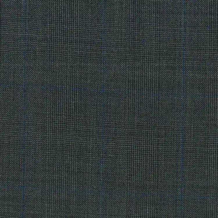 Gray with Blue Check