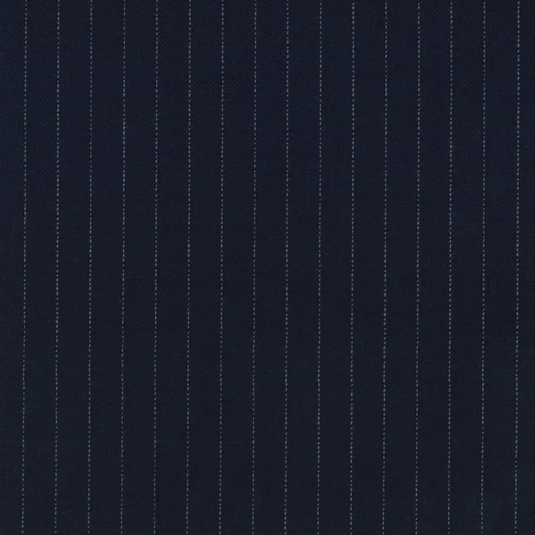 Navy Pinstripe
