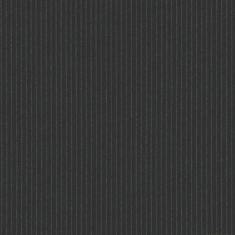 Charcoal Gray With White Stripe