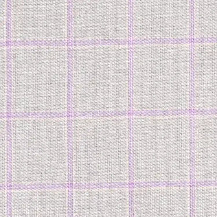 Light Gray with Purple Windowpane