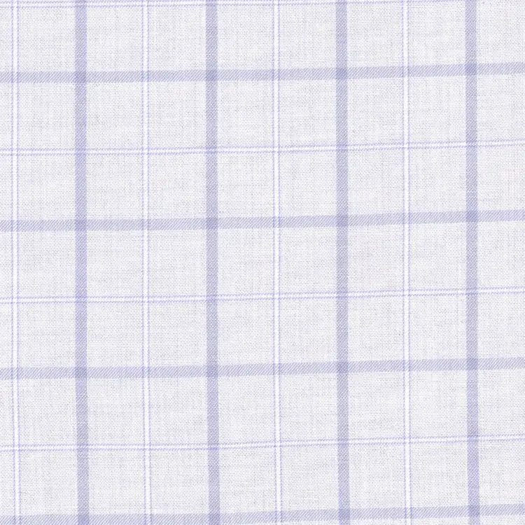 Light Gray with Purple Check