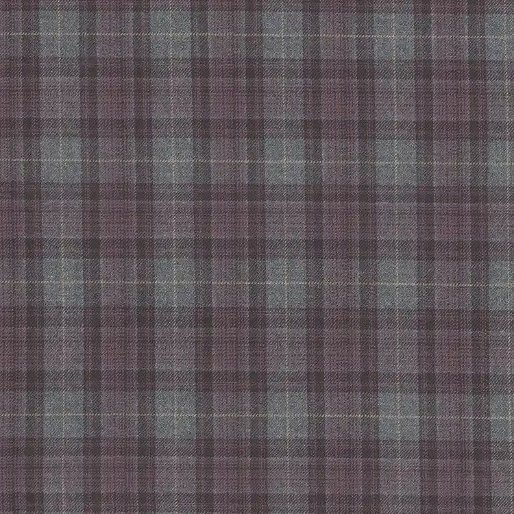 Gray with Maroon Check