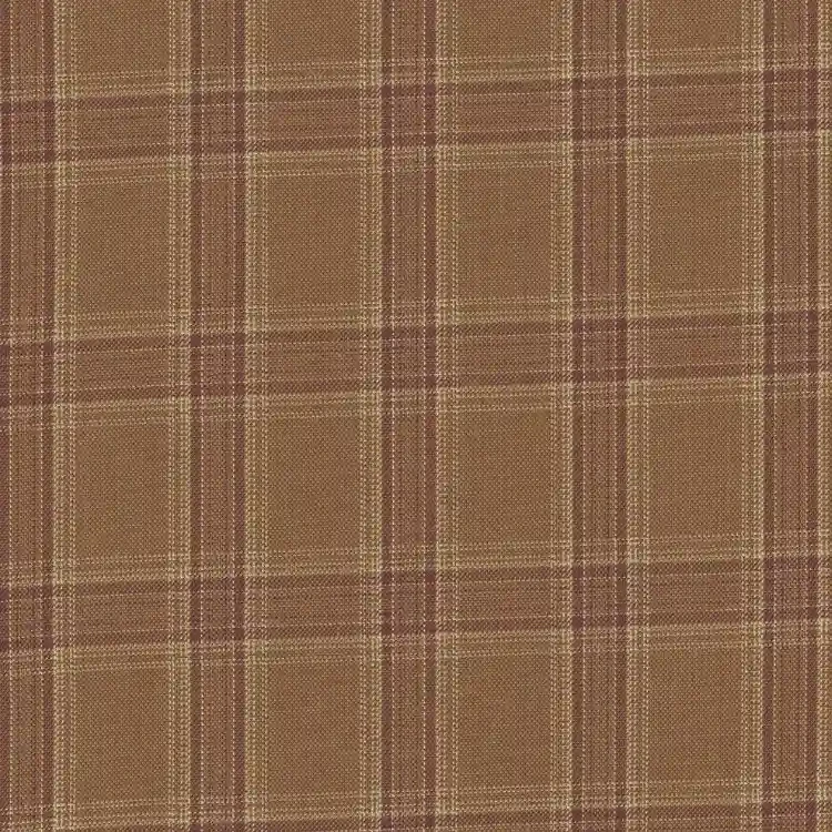 Golden Brown Check