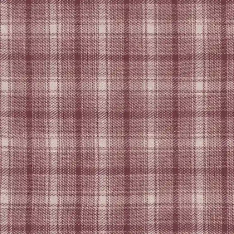 Light Brown with Maroon Check