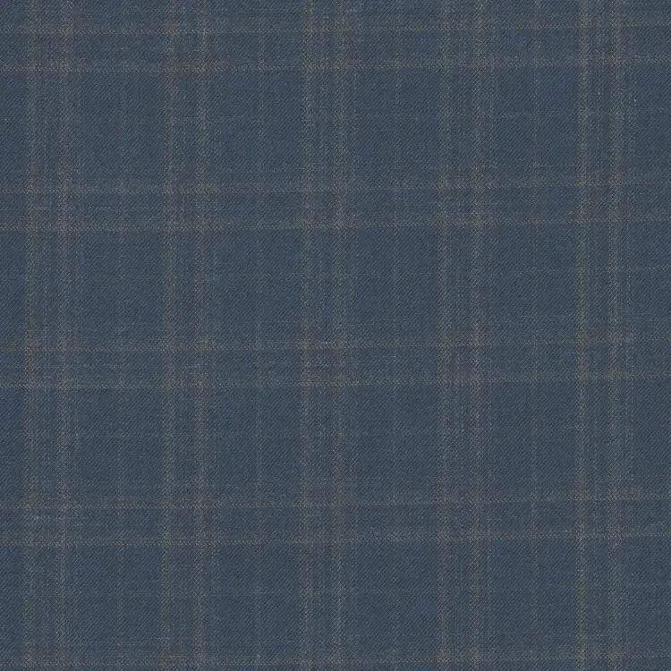 Deep Green with Brown Check