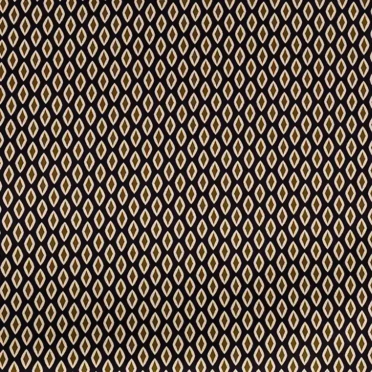 Olive Diamond Pattern Print