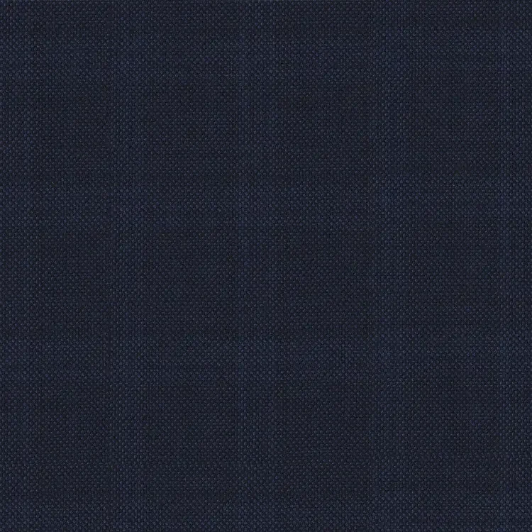 Navy Birdseye Check