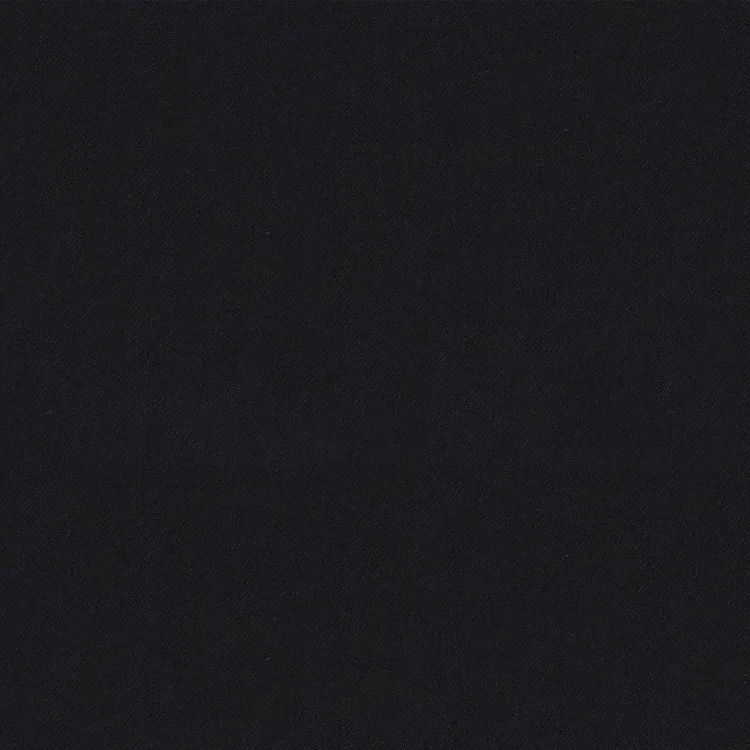 Black Solid Flannel
