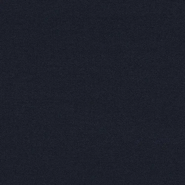 Midnight Blue Crepe Wool Solid