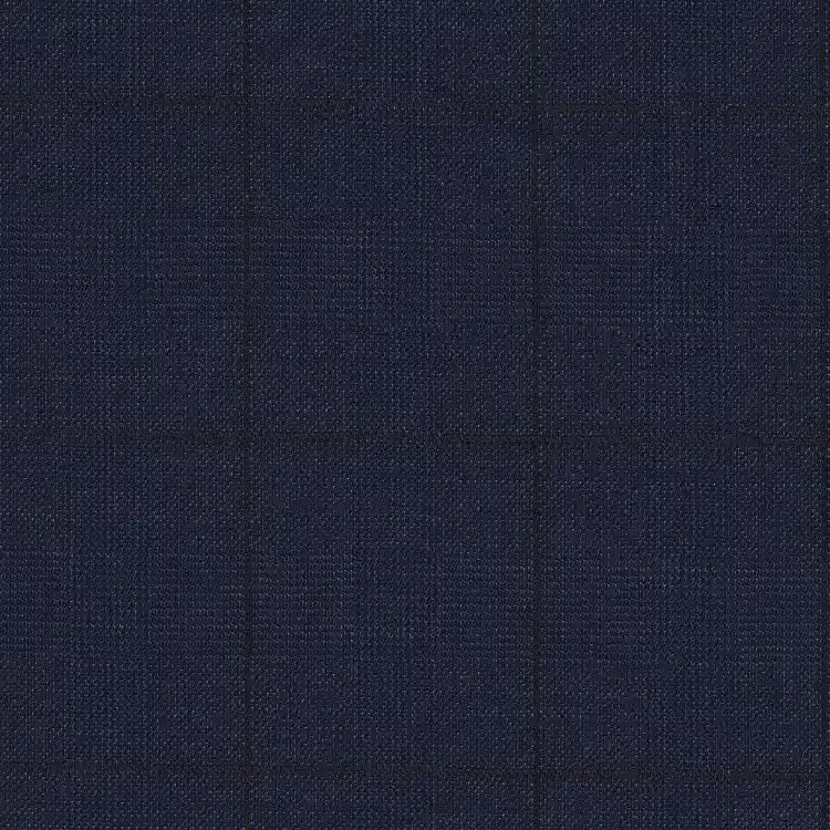 Ash Blue with Brown Check
