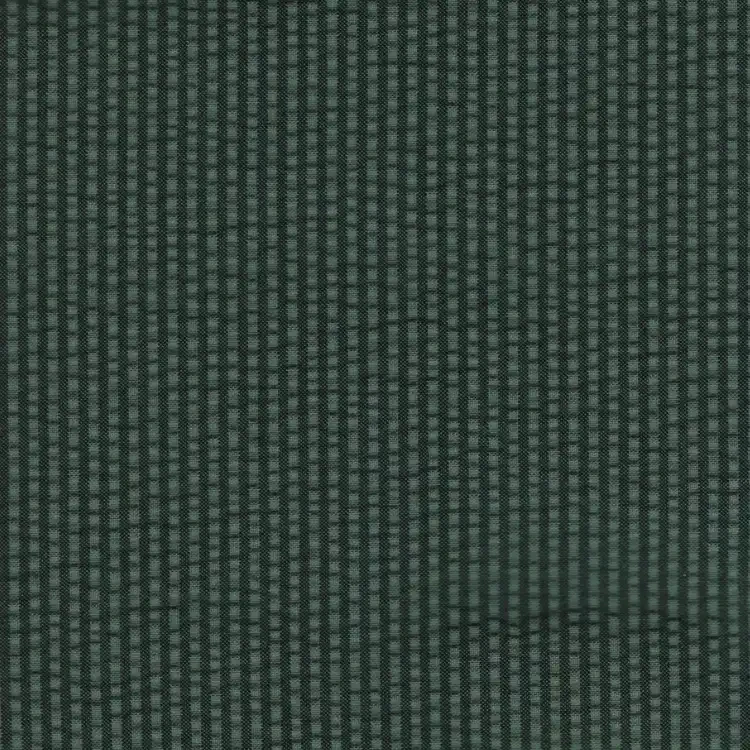 Teal Green Stripes SeersuckerShirt Fabric