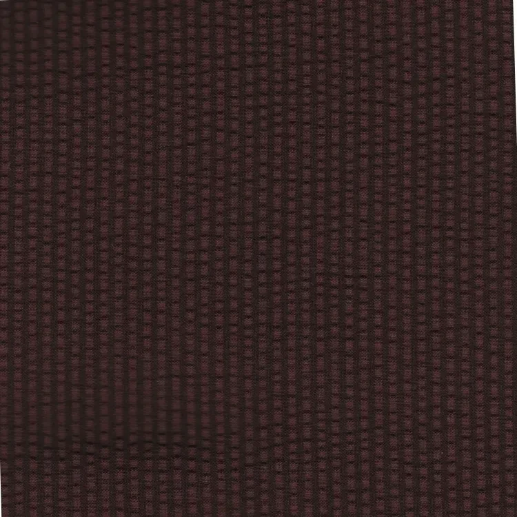 Burgundy Stripes SeersuckerShirt Fabric