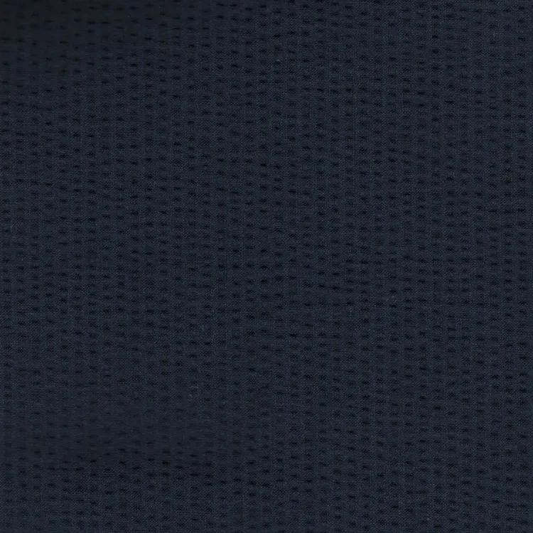 Dark Blue Stripes SeersuckerShirt Fabric