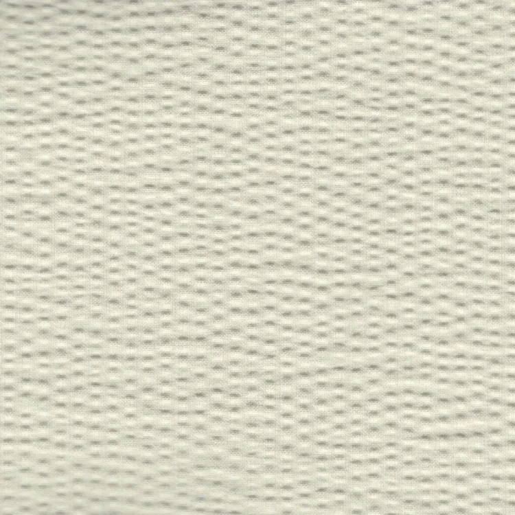 Cream Self Stripes SeersuckerShirt Fabric