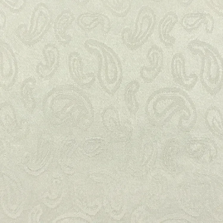 Ivory Paisley Jacquard