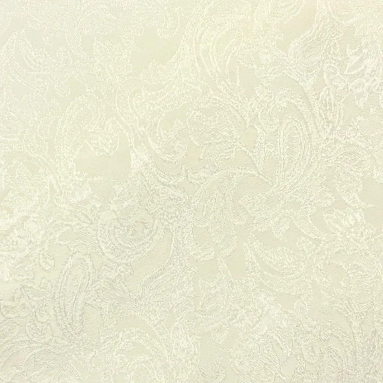 Ivory Western Floral Jacquard