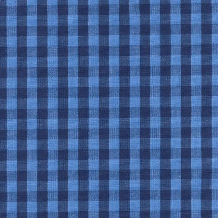 Blue Plaid Plaid Shirt Fabric