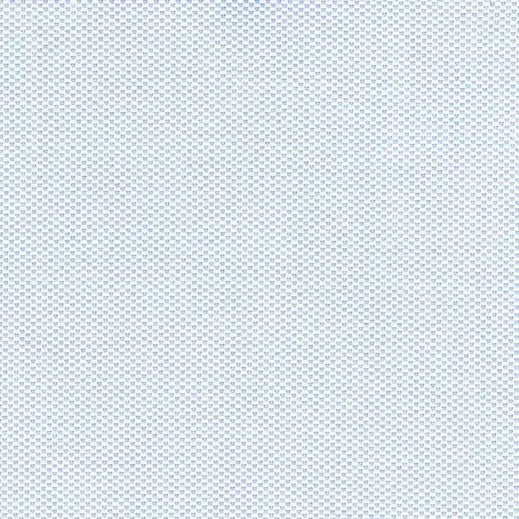White with Light Blue Dots Shirt Fabric