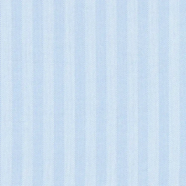 Light Blue Herringbone Shirt Fabric