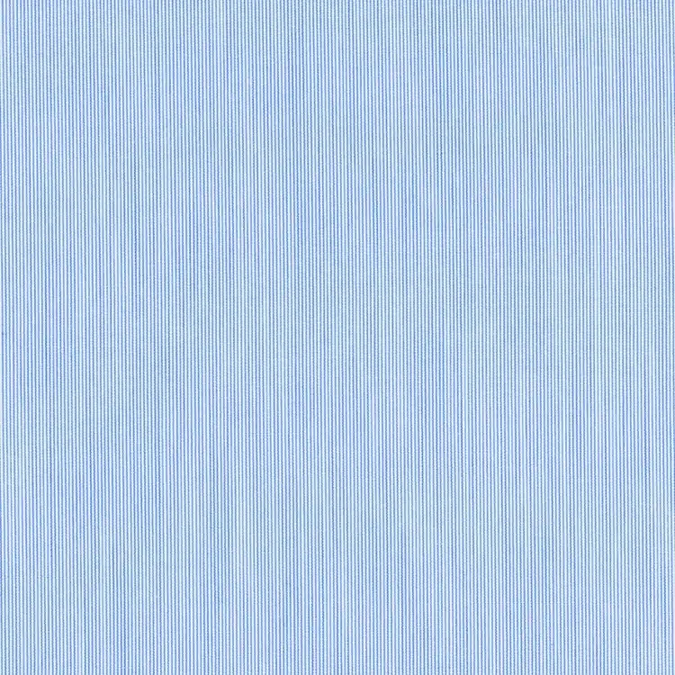 Light Blue and White Micro Stripe Shirt Fabric