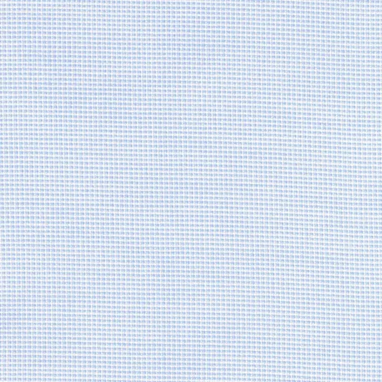 Light Blue and White Pinpoint Self Texture Shirt Fabric
