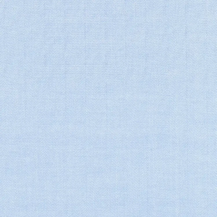 Sky Blue Herringbone Shirt Fabric