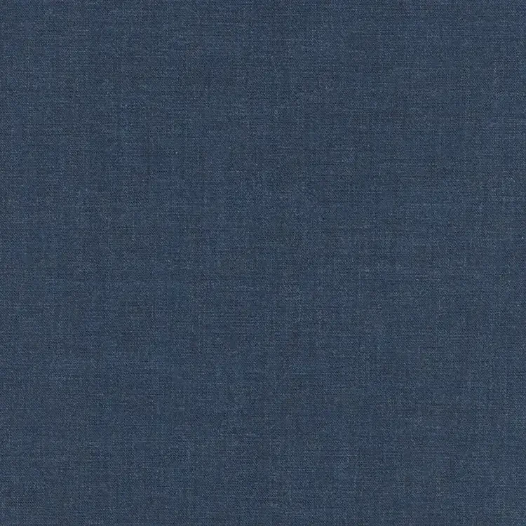 Dark Navy Solid Flannel Look Shirt Fabric
