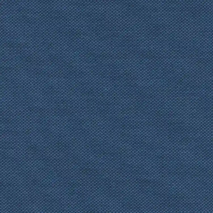Blue Herringbone Shirt Fabric