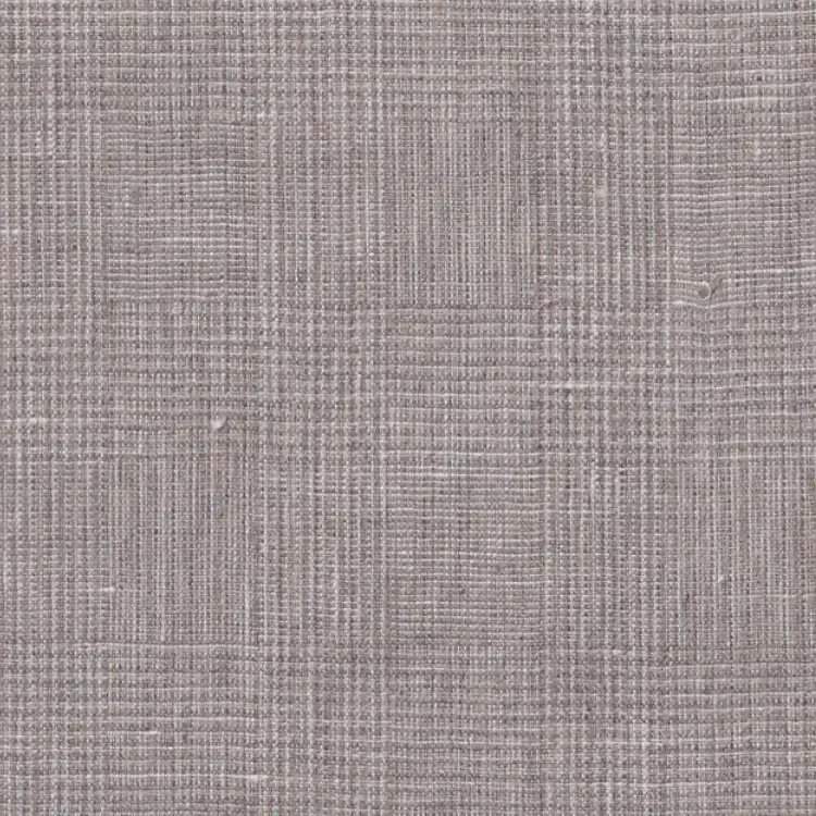 Light Beige Check Linen