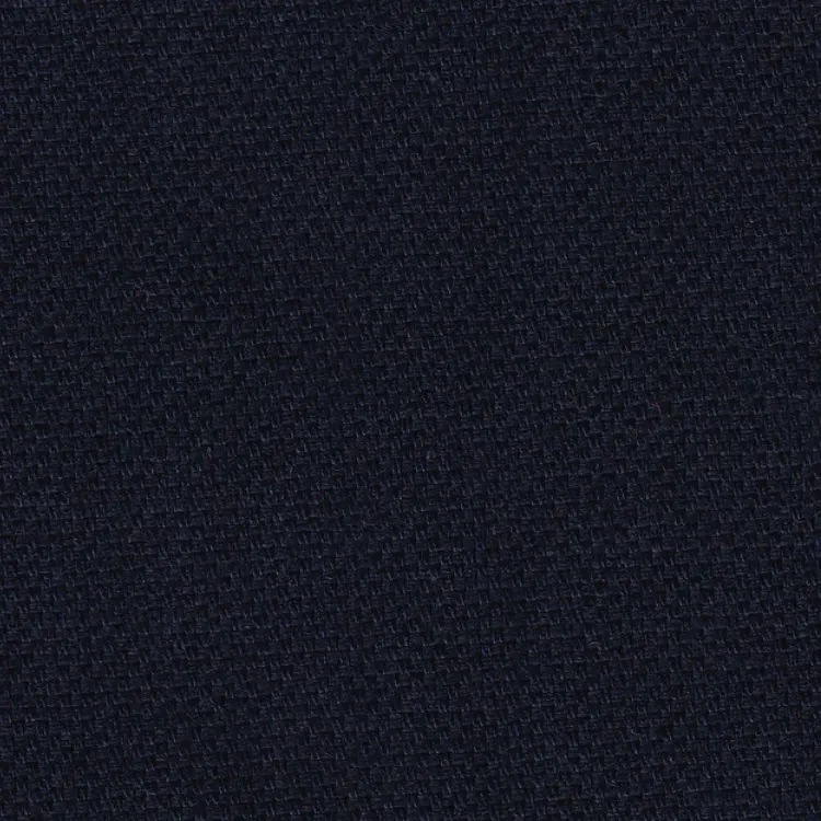 Deep Navy Textured Linen