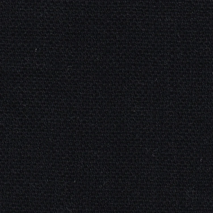 Black Textured Linen