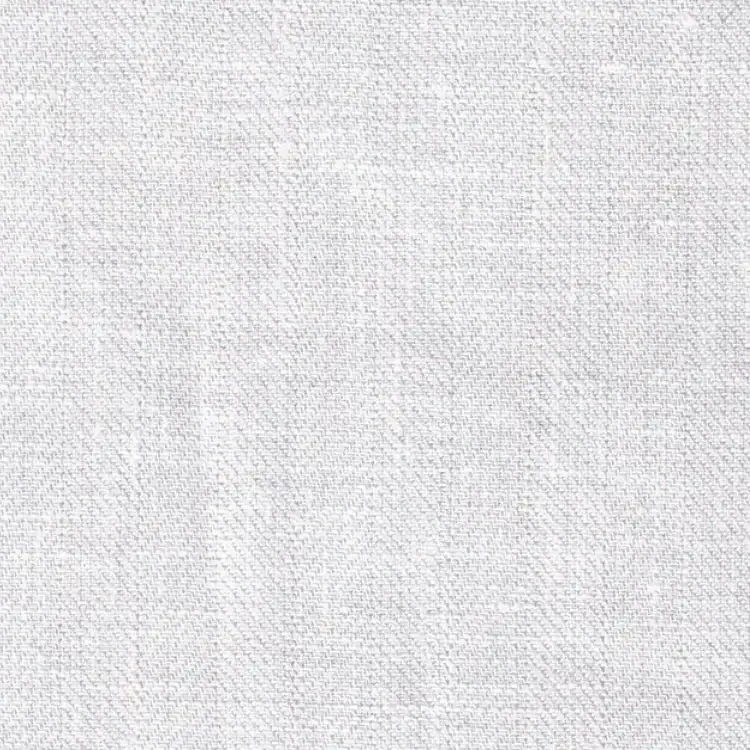 Off White Herringbone Linen